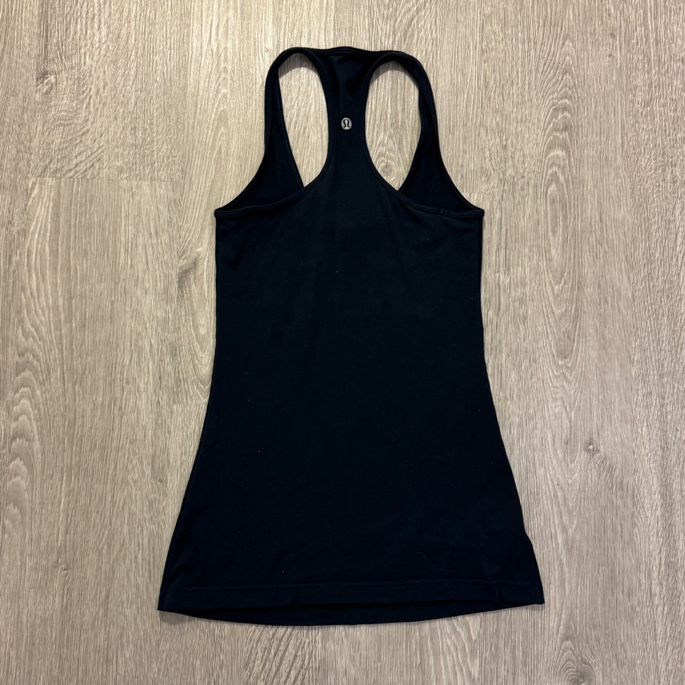 Lululemon Fitted Black Racerback Tank - Picture 3 of 10